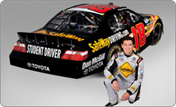 NASCAR Driver Brad Coleman SafeWay Car